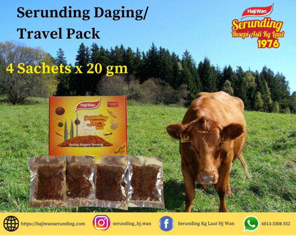 Serunding Daging Travel Pack
